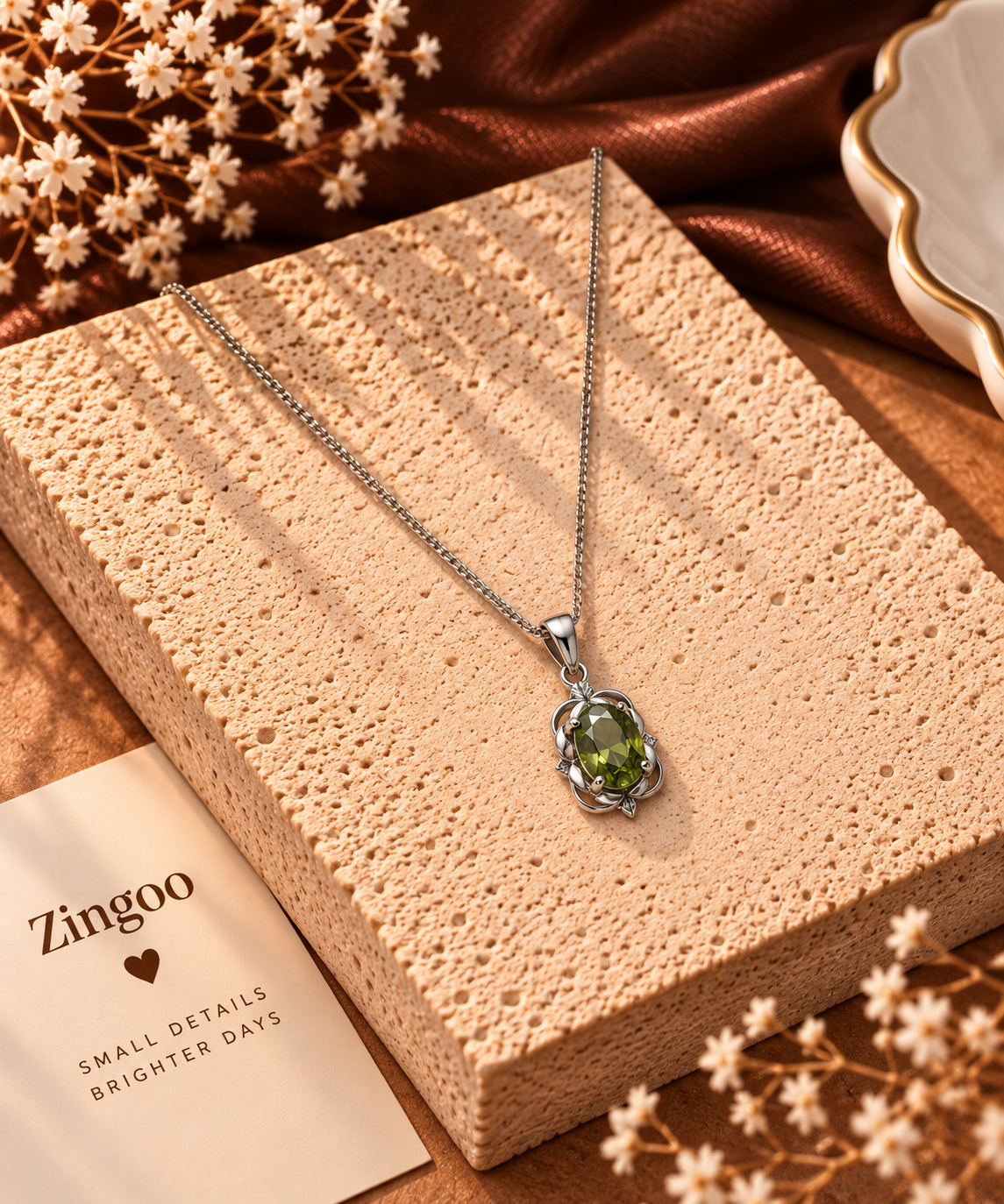 Green Stone Necklace