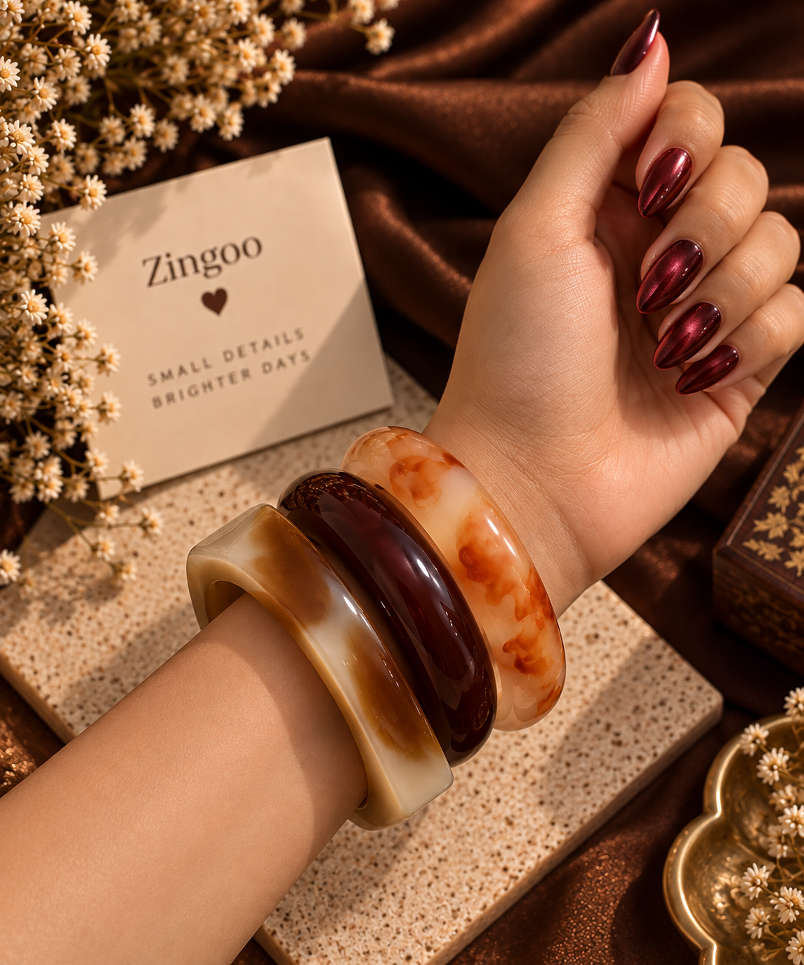 Chunky Bangle Set