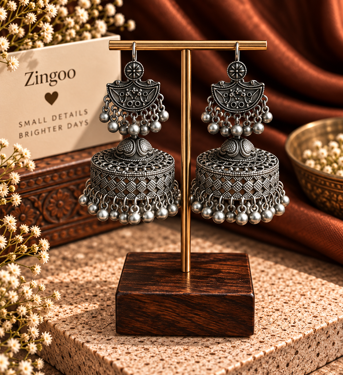 Round Jhumka