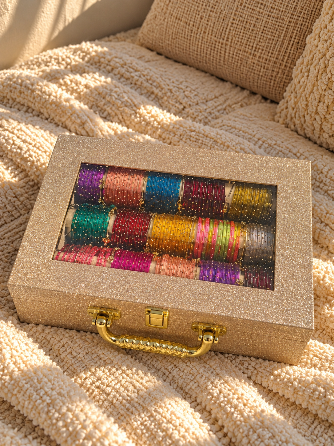 3 Roll Bangle Trunk Box