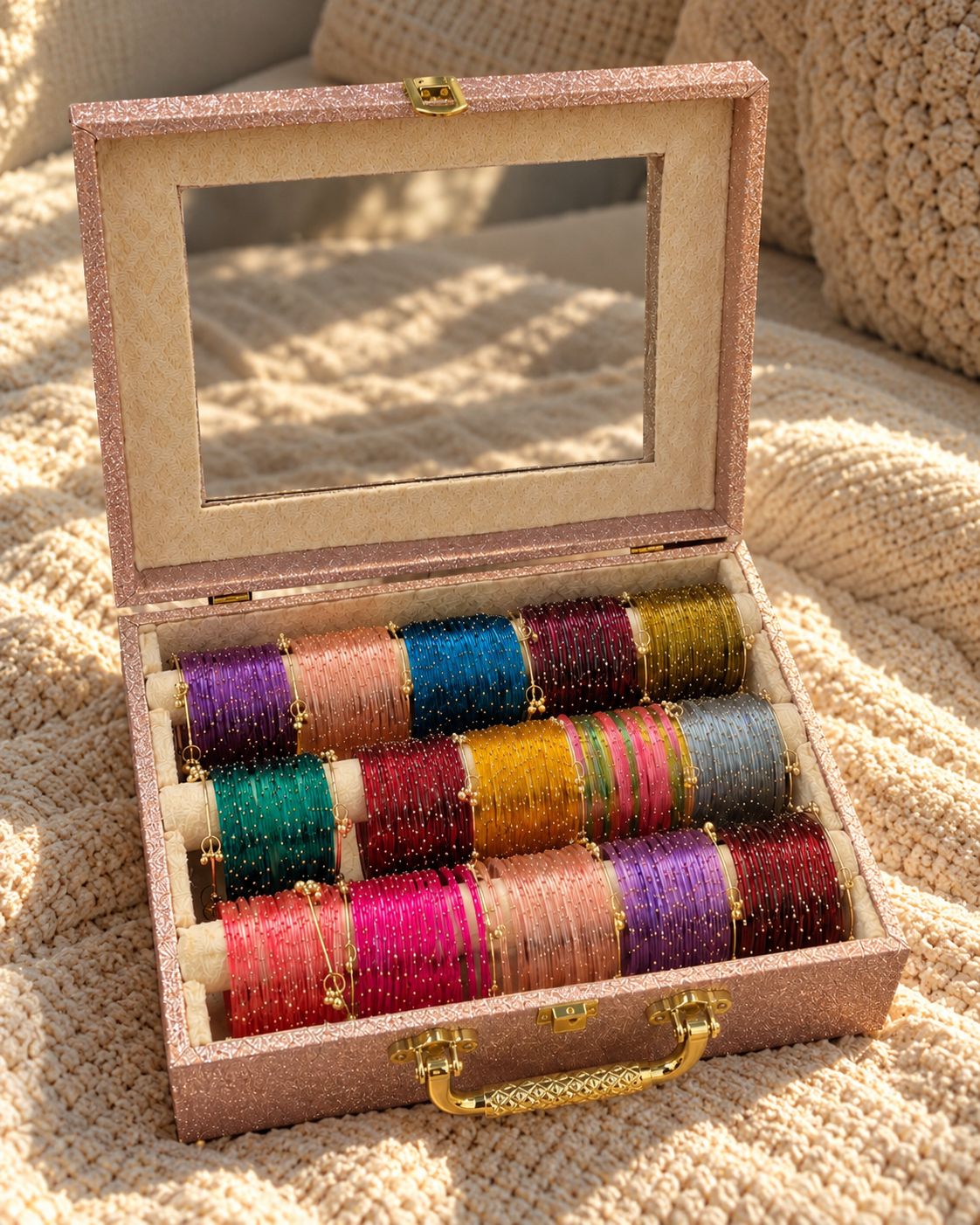 3 Roll Bangle Trunk Box